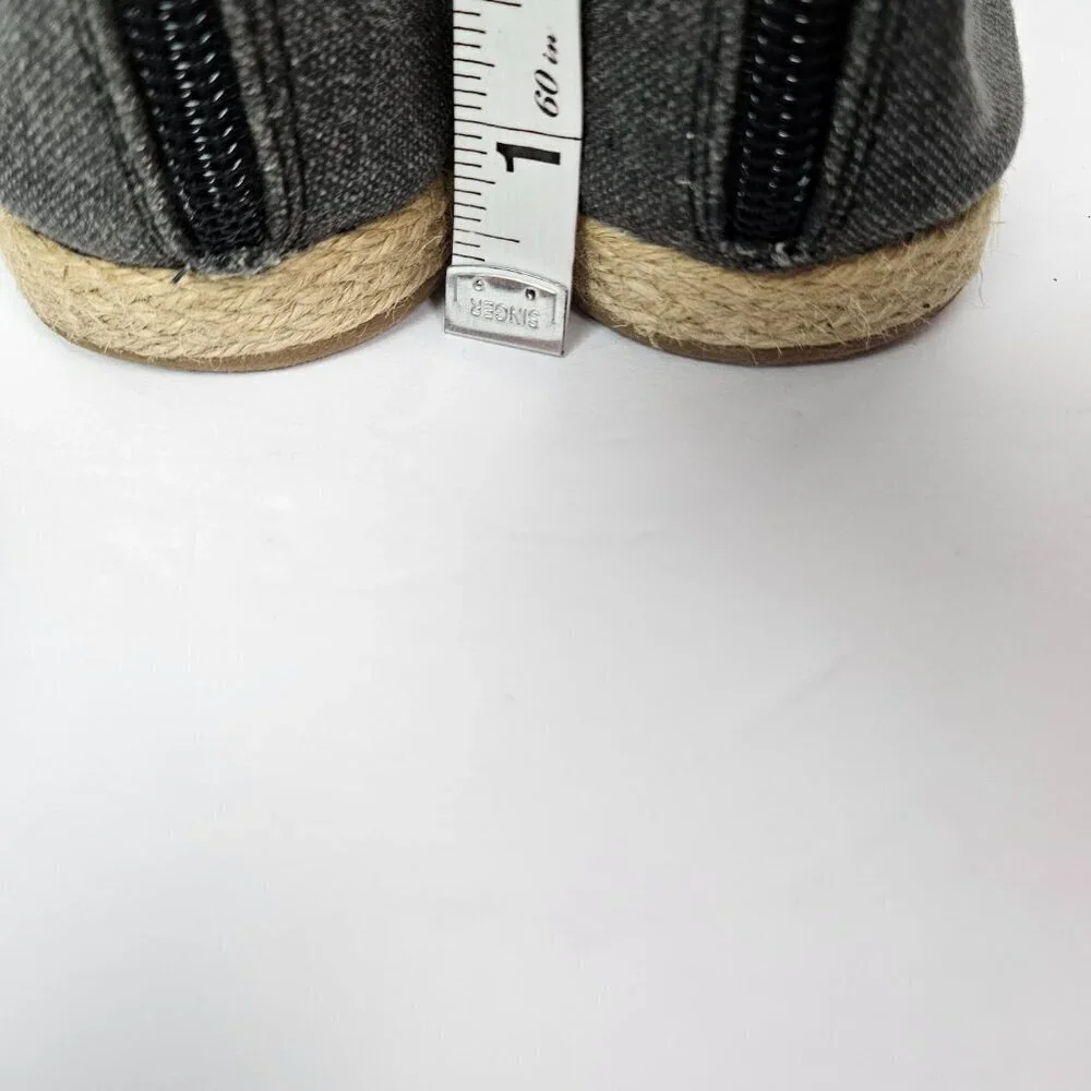 BOC Born Concept Lucy Gray Lace Up Tie Gladiator Espadrille Flat 8
